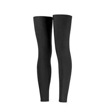 Дышащие рукава для ног, солнцезащитные, устойчивые к ультрафиолетовому излучению, солнцезащитный крем, высокоэластичные гетры, одежда для велоспорта S чёрный