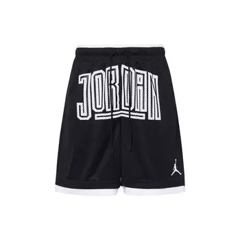 Дышащие шорты Jordan Sport Dna Mesh с контрастным буквенным логотипом, черные мужские брюки DA7207-010 M