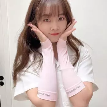 Дышащие солнцезащитные нарукавники, летние нарукавники с защитой от солнца, нарукавники Ice Silk для мужчин синий