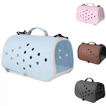 Дышащие сумки-переноски для кошек, прочные космические сумки, переносные дорожные капсульные клетки, переносная сумка, принадлежности для домашних животных S 40X23X23CM