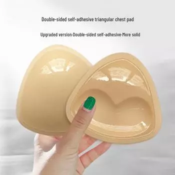 Дышащие треугольные вставки в бюстгальтер для спортивных и свадебных платьев One Size