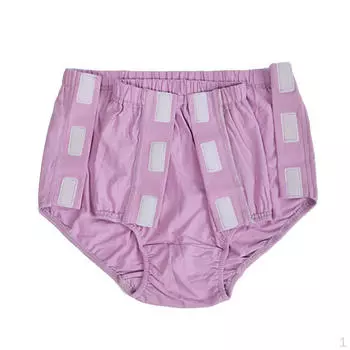 Дышащие трусы для инвалидов светло-фиолетовые,