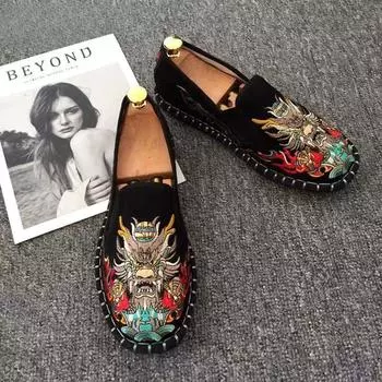 Дышащие туфли из старой пекинской ткани с вышивкой, повседневные парусиновые кроссовки 39