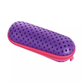 Дышащий чехол для очков EVA Чехол для очков для близорукости Держатель для очков Защита для очков Студенты фиолетовый