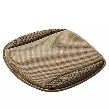 Дышащий чехол из ледяного шелка, автомобильная подушка, летнее электрическое охлаждающее покрытие для автомобильных сидений, 5 вентиляторов, трехскоростная воздушная подушка для сиденья, автомобильные аксессуары чёрный