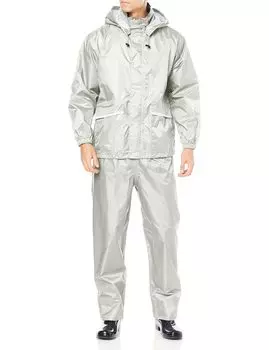 Дышащий дождевик Silver 4L [Cocos Nobuoka] Z-2300 серебряный