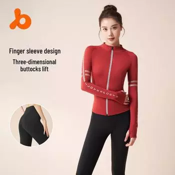 Дышащий осенний костюм для йоги и бега Juyitang S