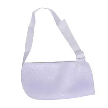 Дышащий ремень для руки, регулируемый поддерживающий ремень, легкий иммобилайзер для травм плеча, локтя, вращающей манжеты запястья для женщин и мужчин white leakage elbow