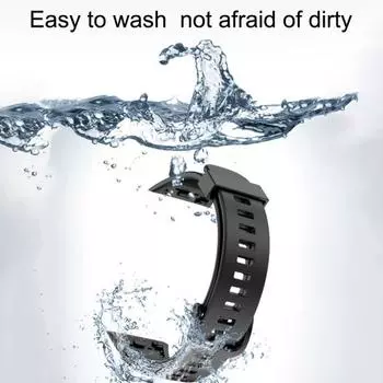 Дышащий ремешок для часов с защитой от пота и пряжкой, спортивный ремешок для часов для Huawei Honor Band 6