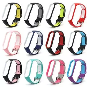 Дышащий ремешок для Xiaomi Mi Band 3 4 5 6 Смарт-часы наручные M3 M4 Браслет для Xiaomi Mi Band 6 5 4 3 Сменный ремешок Miband