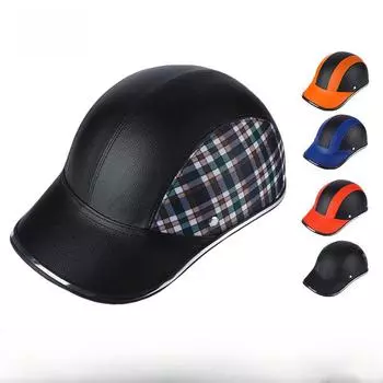 Дышащий ретро-шлем для езды на электромобиле бейсболка One Size