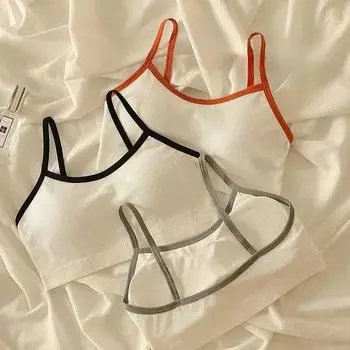 Дышащий топ-труба для фитнеса, женский бесшовный бюстгальтер, ударопрочный укороченный спортивный бюстгальтер с эффектом пуш-ап, топ для тренировок в спортзале, бюстгальтер Beauty Back One Size чёрный