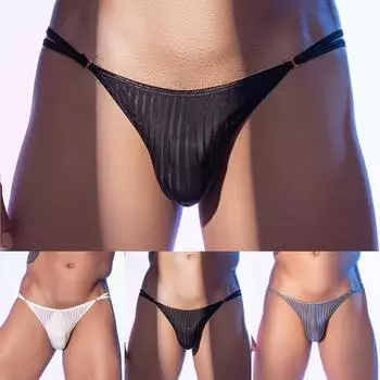 Дышите свободно в этих удобных мужских трусах в полоску с уникальными особенностями