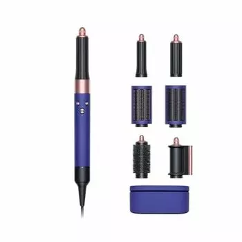 Dyson Airwrap Multi Styler Complete Long Iron Curl Dryer Большой объем воздуха (Винча Блю/Рос? HS05 COMP LG VBR SP) Ящик для хранения включен [Для длительного использования] [2 года]