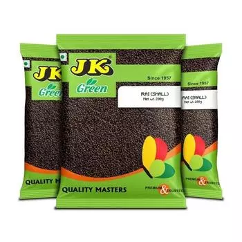 Дж. К. Рай (Маленькая красная горчица) | Ароматные семена горчицы для приготовления пищи, | (Пакет из 4)