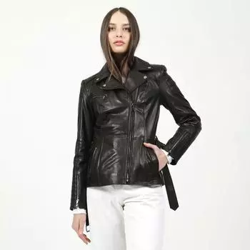 Джамбо Натуральная, Женщина из натуральной кожи, Мужская куртка