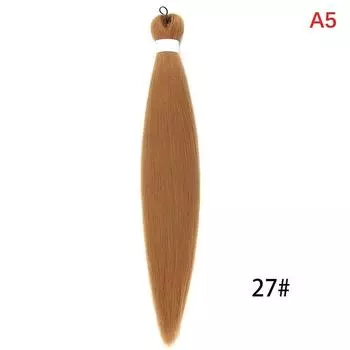 Джамбо Плетение Предварительно Растянутые 24 Дюйма Наращивание Волос Разноцветные Не Чешутся Волокно для Водной Укладки Синтетические Волосы для Плетения для Женщин