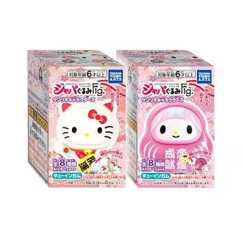 Джапагуруми инжир. Персонажи Sanrio 10 штук конфеты игрушки жевательная резинка