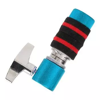 - Джазовый барабан, хай-хэт, сцепление тарелок, мягкая фетровая накладка, разделитель подставки для тарелок (синий)