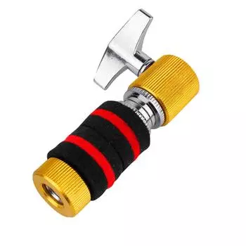 Джазовый барабан Hi-Hat тарелка сцепление мягкий фетровый коврик тарелка сепаратор подставка (желтый)