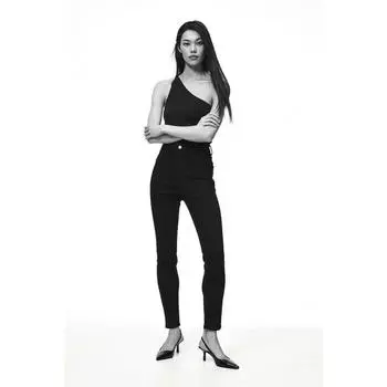 Джеггинсы HM Ultra High до щиколотки, черные 1152457001 XXSEUR XXSP