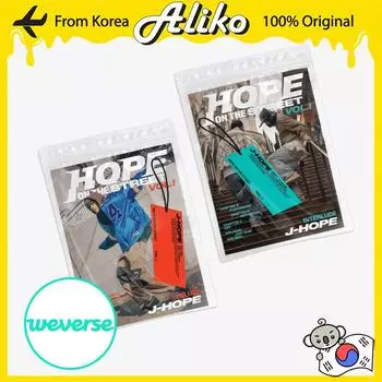 Джей-Хоуп (БТС) НАДЕЖДА НА УЛИЦЕ ТОМ 1 (Фотокнига Вер.) PRELUDE (NO POB)