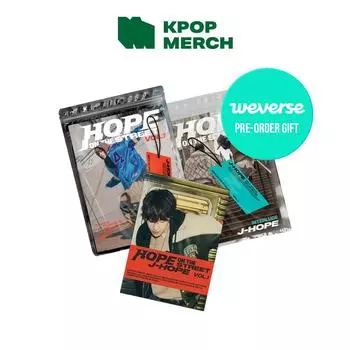 Джей-Хоуп — HOPE ON THE STREET VOL.1 + альбом Weverse (Вкл.. Weverse ПОБ)