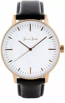 [ Джейми Джейкобс ] Часы UHR LEHEL MIDNIGHT, SUNRISE Сделано в Германии (набирать номер: Белый корпус: Розовое золото)
