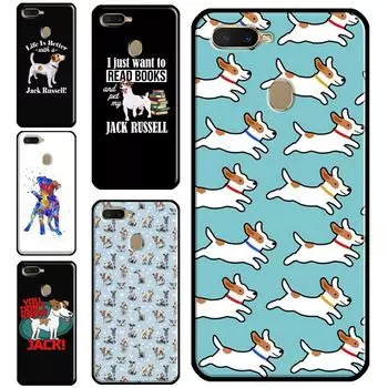 Джек Рассел Терьер Собака Для OPPO A5 A9 A31 A53 2020 Чехол Для OPPO A52 A72 A15 A1K A3S A5S A53S A54 A94 A74 OPPO A5S