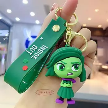 Джеллилайн фильм Головоломка 3D фигурка кукла брелок 9 видов INSIDE OUT, корейский автомобиль аксессуары