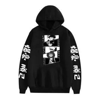 Джемпер с капюшоном и принтом «Sun Man, Hero Academy» XS