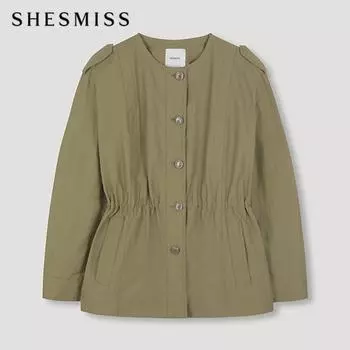 Джемпер с круглым вырезом Shs Miss String Swwjpo11040 Kh Khaki/55