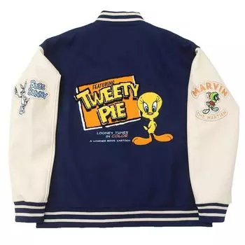 Джемпер Stadium с изображением Твити Пай Looney Tunes с изображением Твити 70 см, рукав 58 см, окружность 70 см [Marushin] (3L) Длина прибл.. длина ок.