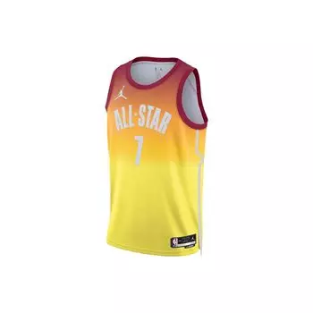 Джерси Jordan NBA Kevin Durant All Star 2023 желтый/оранжевый Мужская уличная одежда DX6330-606 2XL