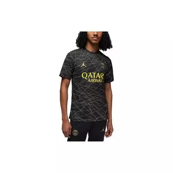 Джерси Jordan Paris Saint-Germain 2022/23 Match Force черный/желтый для мужчин уличная одежда DR3797-010 M