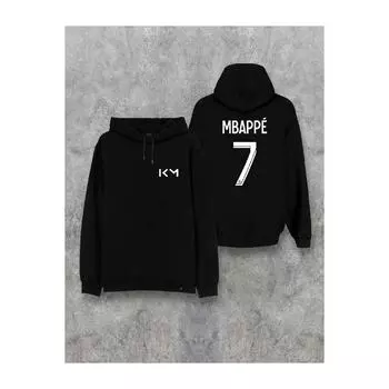 Джерси Кайлиан Мбаппе, толстовка унисекс с капюшоном специального дизайна, толстовка с капюшоном
