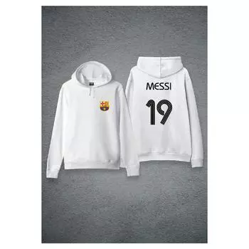 Джерси Лионеля Месси, толстовка унисекс с капюшоном специального дизайна, толстовка с капюшоном