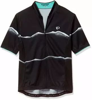 Джерси Pearl Izumi с УФ-принтом, УФ-защита и размер S (Широкий размер) Защита UPF50+, Влагоотводящий, Быстросохнущий, Антибактериальный, Устойчивый к запаху, Женский, Туман,