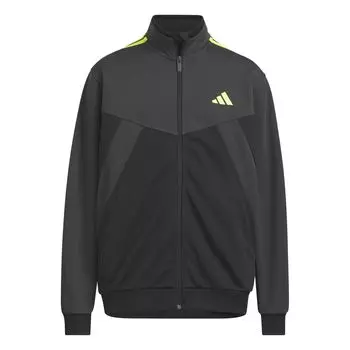 Джерси Топ Essentials Цвет Блок WU Куртка Детская KCE61 Slime J140 [Adidas] Карбон/Черный/Солнечный (JM4507)