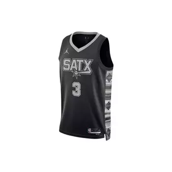 Джерси унисекс Jordan Keldon Johnson San Antonio Spurs Swingman, черные DO9543-012 M
