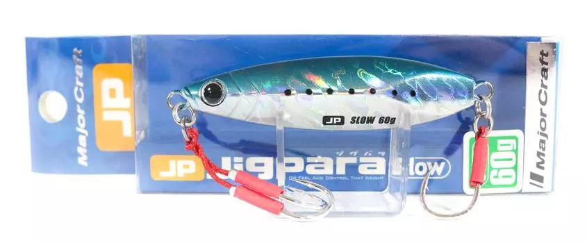 Джиг-джиг Major Craft Metal Jigpara Slow JPSLOW-60 грамм 001 (6741)