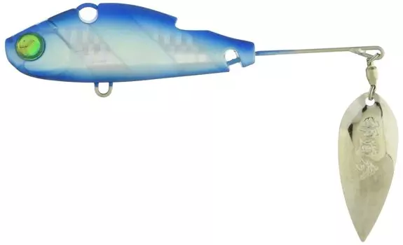 Джиг-джиг Valley Hill Spin Tail Jado Omokuru Domestee 105 мм 85 г Zebra Blue 38579 Lure Glow/Blue MSZ-1