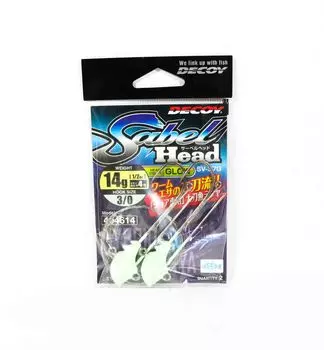 Джиг-головка Decoy SV-37G Sabel размер 3/0, 14 грамм (4614)