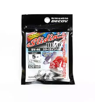 Джиг-головка Decoy SV-46 Размер скользящей головки 5 грамм (6188)