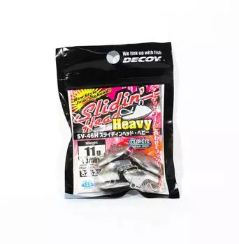 Джиг-головка Decoy SV-46H, скользящая головка, тяжелый размер, 11 грамм (6218)