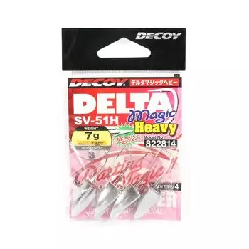 Джиг-головка Decoy SV-51H Delta Magic Heavy, размер 3, 1/4 унции (2814)