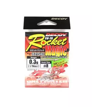 Джиг-головка Decoy SV-70 Rocket Magic, размер 8, 0,3 грамма (1540 г.)