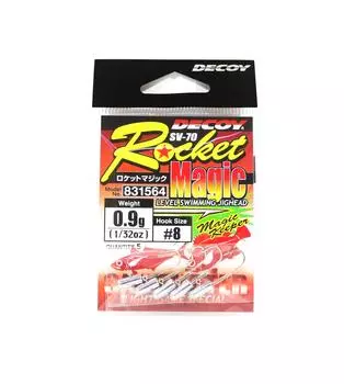 Джиг-головка Decoy SV-70 Rocket Magic, размер 8, 0,9 грамма (1564 г.)