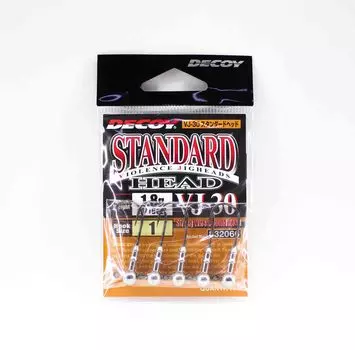 Джиг-головка Decoy VJ-30 Violence, стандартный крючок, размер 1, 1/16 унции (2066)