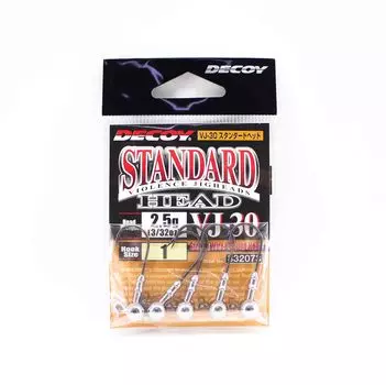 Джиг-головка Decoy VJ-30 Violence, стандартный крючок, размер 1, 3/32 унции (2073)